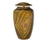 Bold & Divine Teak Root Wood Cremation Urn for Human Ashes - Elegant Large Memorial Tribute for Loved Ones - Male or Female (Large)