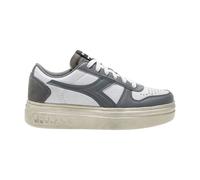 Diadora Shoes Magic Bold Dunes Wn Trainers Leather Blend White/Grey Woman