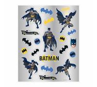 Bold & Dynamic Batman Sticker Sheets (13cm x 20cm) - Perfect for Party Favors, Craft Projects & Superhero Fans - 4ct