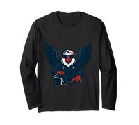 Bold Eagle of Courage and Determination Long Sleeve T-Shirt