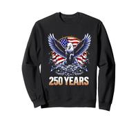 Bold Eagle with American Flag - 250 Years of Freedom Sweatshirt