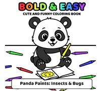 Bold & Easy Coloring Levels: Insects & Bugs: Cute and Funny Coloring Book