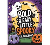 Bold & Easy Little Spooky Coloring Book