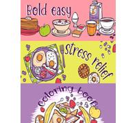 Bold Easy Stress Relief Coloring Book: Reducing Metal With Over 45 Images Coloring Book Get Inspiration Of Cozy Fall