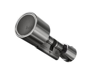 Bold Elite SX-43 Smart Door Lock, Keyless Euro Cylinder, Silver, App-Controlled with Matter Support