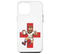 Bold England Rugby Leap Motif Case for iPhone 12 Pro Max