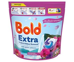 Bold EXTRA PODS Washing Liquid Capsules, Enchanted Wildflowers, Part Of Mrs Hinch's Spring Edition, 52 Washes