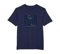 Bold Faith Strong Man: Inspiring Christian Strength T-Shirt, Men's Big and Tall, Navy, 4X Tall