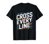 Bold Finish Line Graphics Ultra Runner Cross Every T-Shirt