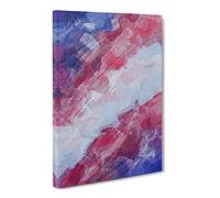 Bold Fortune In Abstract Modern Canvas Wall Art Print Ready to Hang, Framed Picture for Living Room Bedroom Home Office Décor, 30x20 Inch (76x50 cm)
