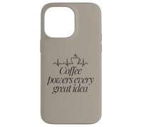 Bold Funny Coffee for Women Men | Bean Quote Father Saying Case for iPhone 14 Pro Max