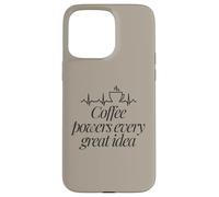 Bold Funny Coffee for Women Men | Bean Quote Father Saying Case for iPhone 15 Pro Max
