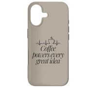 Bold Funny Coffee for Women Men | Bean Quote Father Saying Case for iPhone 17