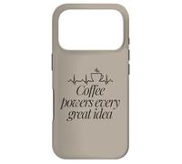 Bold Funny Coffee for Women Men | Bean Quote Father Saying Case for iPhone 17 Pro