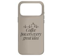 Bold Funny Coffee for Women Men | Bean Quote Father Saying Case for iPhone 17 Pro Max
