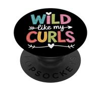 Bold Hair Wild Like My Curls Girls Who Slay PopSockets Adhesive PopGrip