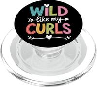 Bold Hair Wild Like My Curls Girls Who Slay PopSockets PopGrip for MagSafe