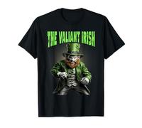 Bold Irish Spirit - Fighting Stance Leprechaun Tee T-Shirt