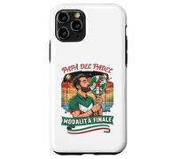 Bold Italian Padel Papa In Finals Mode Under Stadium Lights Case for iPhone 11 Pro