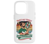 Bold Italian Padel Papa In Finals Mode Under Stadium Lights Case for iPhone 14 Pro