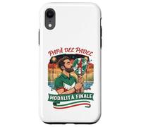 Bold Italian Padel Papa In Finals Mode Under Stadium Lights Case for iPhone XR