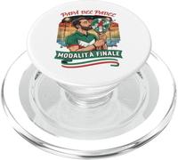 Bold Italian Padel Papa In Finals Mode Under Stadium Lights PopSockets PopGrip for MagSafe