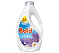Bold Lavender and Camomile Liquid Laundry Detergent Gel 43 Washes, 1.333l