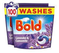 Bold Lavender and Camomile PODS® Washing Liquid Laundry Detergent Capsules 100 Washes, 100ct, Outdoor Freshness That Lasts And Lasts, With Built-In Lenor Softener
