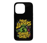 Bold Leaders Thrive Quietly Money Bag Case for iPhone 13 Pro