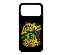 Bold Leaders Thrive Quietly Money Bag Case for iPhone 17 Pro Max