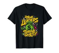 Bold Leaders Thrive Quietly Money Bag T-Shirt