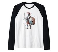 Bold Legionnaire - Historical Ancient Warrior Raglan Baseball Tee