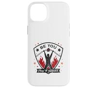 Bold Liberation Graphic with Be You Empowerment Quote Case for iPhone 14 Plus