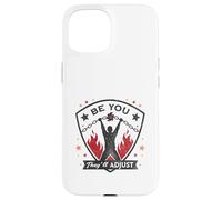 Bold Liberation Graphic with Be You Empowerment Quote Case for iPhone 15