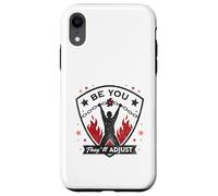 Bold Liberation Graphic with Be You Empowerment Quote Case for iPhone XR