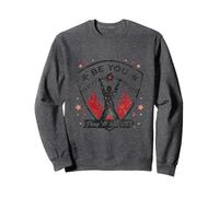 Bold Liberation Graphic with Be You Empowerment Quote Sweatshirt