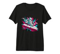 Bold Lightning Abstract Style Premium T-Shirt