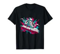 Bold Lightning Abstract Style T-Shirt
