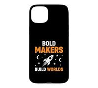 Bold Makers Build Worlds Rocket Case for iPhone 15 Plus