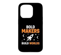 Bold Makers Build Worlds Rocket Case for iPhone 15 Pro