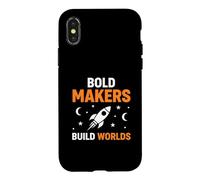 Bold Makers Build Worlds Rocket Case for iPhone X/XS