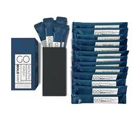 BOLD Mint GO Travel Size Mouthwash Packets BOLD Mint - Individual Mini Mouthwash for Fresh Breath - Smart Packet Design to reduce travel bottle waste -BOLD Mint Flavored Portable Travel Mouthwash Bulk
