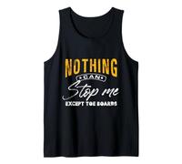 Bold "Nothing Can Stop Me" Design Tank Top