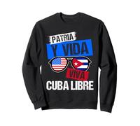 Bold Patria Y Vida Sunglasses for Freedom Lovers Sweatshirt
