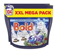 Bold PODS Washing Liquid Capsules 2x52 Washes, Bluebells and Wild Berries, Part Of Mrs Hinch’s Alpine Escape Limited Edition
