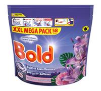 Bold PODS Washing Liquid Capsules 58 Washes , Exotic Bloom