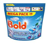 Bold PODS Washing Liquid Laundry Detergent Capsules 38 Washes, Spring Awakening, Outdoor Freshness That Lasts And Lasts, With Built-In Lenor Softener