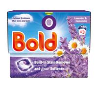 Bold PODS® Washing Liquid Laundry Detergent Capsules 13 Washes, Lavender & Camomile, Outdoor Freshness That Lasts And Lasts, With Built-In Lenor Softener