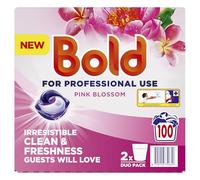 Bold Professional All-in-1 Detergent Pods Pink Blossom, 2x50 Washes