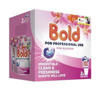 Bold Professional Allin1 Washing Detergent Capsules Pink Blossom, 100 Washes, Irresistible Clean